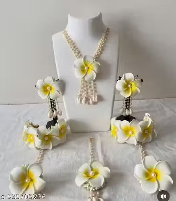 Haldi Jewellery Set